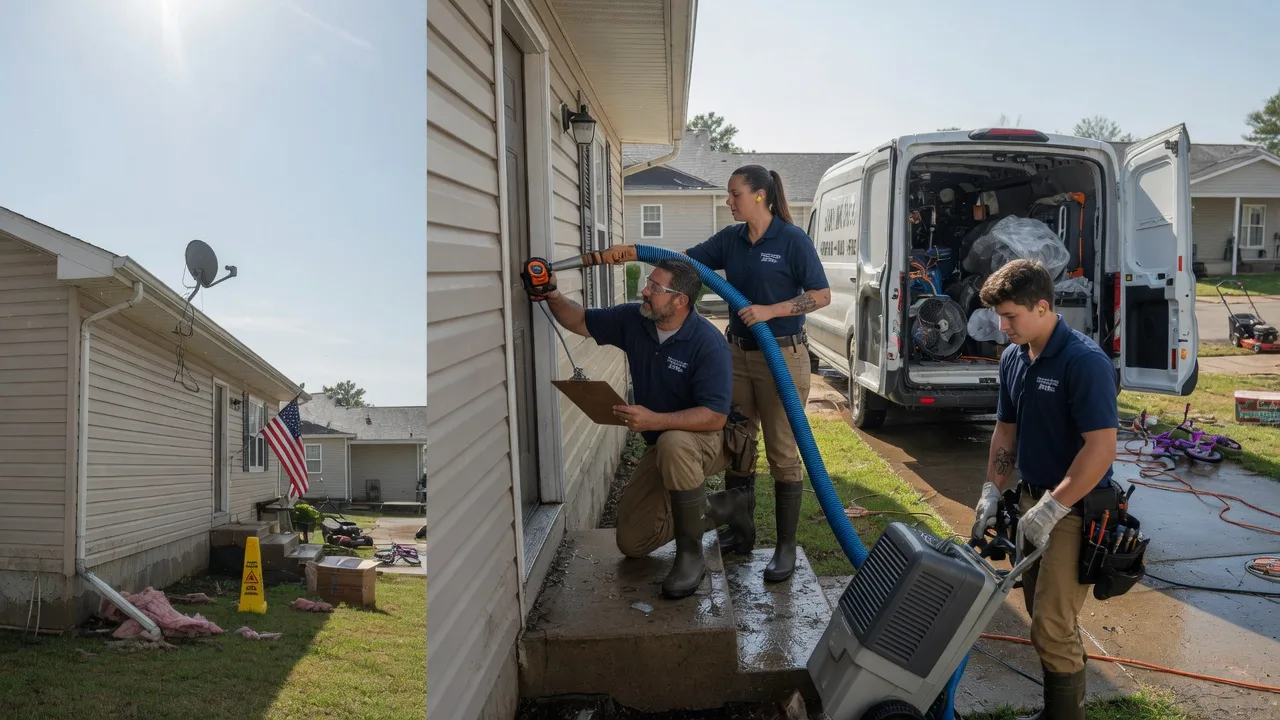 Ceiling Water Damage Restoration in Cordova, NM near me
